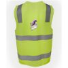 JB's Hi Vis (D+N) Zip Safety Vest Thumbnail