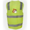 JB's Hi Vis (D+N) Zip Safety Vest Thumbnail