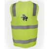 JB's Hi Vis (D+N) Zip Safety Vest Thumbnail