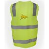 JB's Hi Vis (D+N) Zip Safety Vest Thumbnail