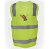 JB's Hi Vis (D+N) Zip Safety Vest Thumbnail