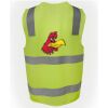 JB's Hi Vis (D+N) Zip Safety Vest Thumbnail