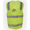JB's Hi Vis (D+N) Zip Safety Vest Thumbnail