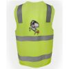 JB's Hi Vis (D+N) Zip Safety Vest Thumbnail