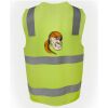 JB's Hi Vis (D+N) Zip Safety Vest Thumbnail