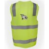 JB's Hi Vis (D+N) Zip Safety Vest Thumbnail