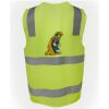 JB's Hi Vis (D+N) Zip Safety Vest Thumbnail