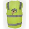JB's Hi Vis (D+N) Zip Safety Vest Thumbnail