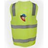 JB's Hi Vis (D+N) Zip Safety Vest Thumbnail