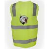 JB's Hi Vis (D+N) Zip Safety Vest Thumbnail