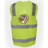 JB's Hi Vis (D+N) Zip Safety Vest Thumbnail