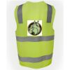 JB's Hi Vis (D+N) Zip Safety Vest Thumbnail