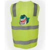 JB's Hi Vis (D+N) Zip Safety Vest Thumbnail