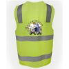 JB's Hi Vis (D+N) Zip Safety Vest Thumbnail