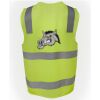 JB's Hi Vis (D+N) Zip Safety Vest Thumbnail