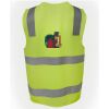JB's Hi Vis (D+N) Zip Safety Vest Thumbnail