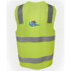 JB's Hi Vis (D+N) Zip Safety Vest Thumbnail