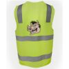 JB's Hi Vis (D+N) Zip Safety Vest Thumbnail