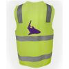 JB's Hi Vis (D+N) Zip Safety Vest Thumbnail