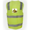 JB's Hi Vis (D+N) Zip Safety Vest Thumbnail