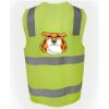 JB's Hi Vis (D+N) Zip Safety Vest Thumbnail