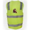 JB's Hi Vis (D+N) Zip Safety Vest Thumbnail
