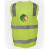 JB's Hi Vis (D+N) Zip Safety Vest Thumbnail