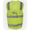 JB's Hi Vis (D+N) Zip Safety Vest Thumbnail