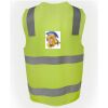 JB's Hi Vis (D+N) Zip Safety Vest Thumbnail