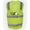 JB's Hi Vis (D+N) Zip Safety Vest Thumbnail