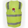 JB's Hi Vis (D+N) Zip Safety Vest Thumbnail