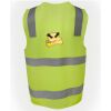 JB's Hi Vis (D+N) Zip Safety Vest Thumbnail
