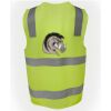 JB's Hi Vis (D+N) Zip Safety Vest Thumbnail