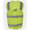 JB's Hi Vis (D+N) Zip Safety Vest Thumbnail