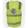 JB's Hi Vis (D+N) Zip Safety Vest Thumbnail