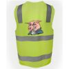 JB's Hi Vis (D+N) Zip Safety Vest Thumbnail