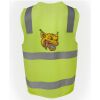 JB's Hi Vis (D+N) Zip Safety Vest Thumbnail
