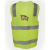 JB's Hi Vis (D+N) Zip Safety Vest Thumbnail