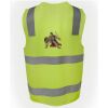 JB's Hi Vis (D+N) Zip Safety Vest Thumbnail