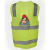 JB's Hi Vis (D+N) Zip Safety Vest Thumbnail