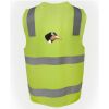 JB's Hi Vis (D+N) Zip Safety Vest Thumbnail