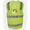 JB's Hi Vis (D+N) Zip Safety Vest Thumbnail