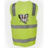 JB's Hi Vis (D+N) Zip Safety Vest Thumbnail