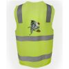 JB's Hi Vis (D+N) Zip Safety Vest Thumbnail