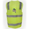 JB's Hi Vis (D+N) Zip Safety Vest Thumbnail
