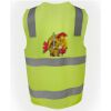 JB's Hi Vis (D+N) Zip Safety Vest Thumbnail