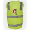 JB's Hi Vis (D+N) Zip Safety Vest Thumbnail