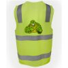 JB's Hi Vis (D+N) Zip Safety Vest Thumbnail