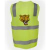 JB's Hi Vis (D+N) Zip Safety Vest Thumbnail