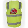 JB's Hi Vis (D+N) Zip Safety Vest Thumbnail